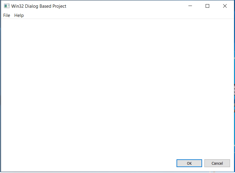 Win32 Dialog Project