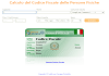 Calcolo Codice Fiscale Online