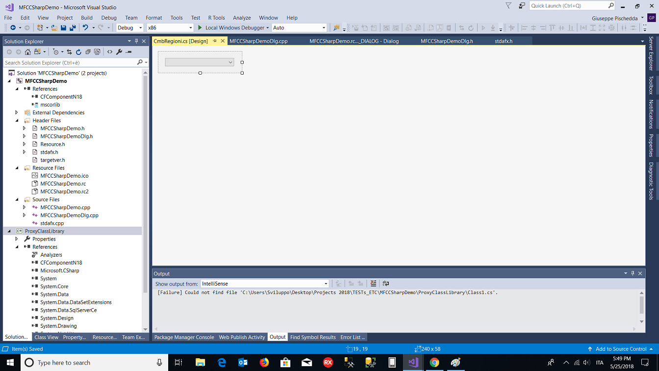 MFC and C#