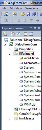 Applicazione nativa MFC con winforms C# via COM