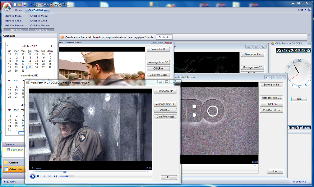 Applicazione nativa MFC con winforms C# via COM