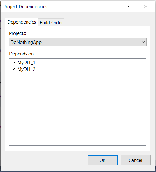 DoNothingApp Build Order