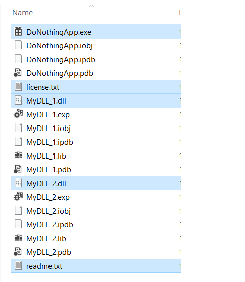 DoNothingApp Deploy Folder