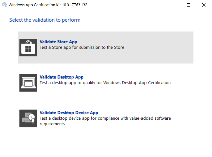 Windows App Cert Kit