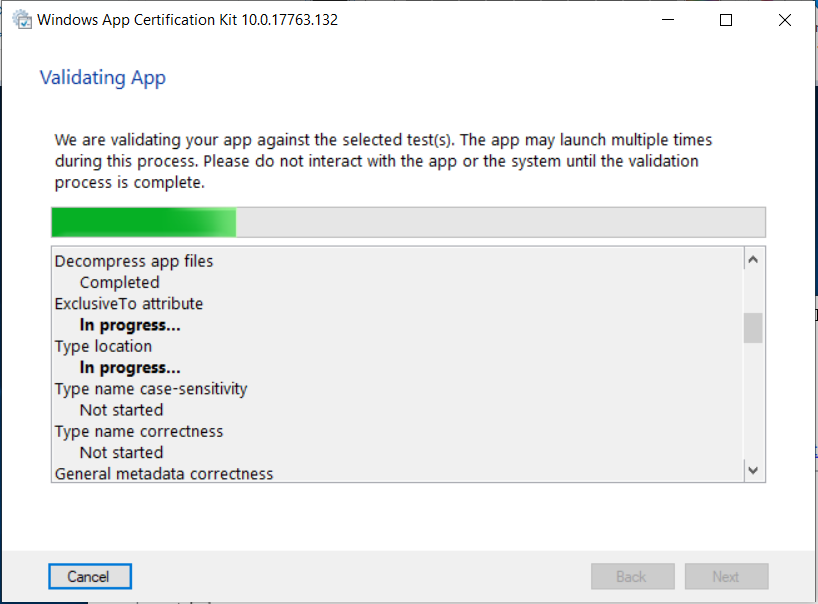 Windows App Cert Kit