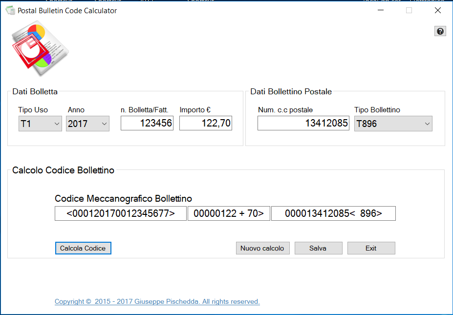 Postal Bulletin Calculator